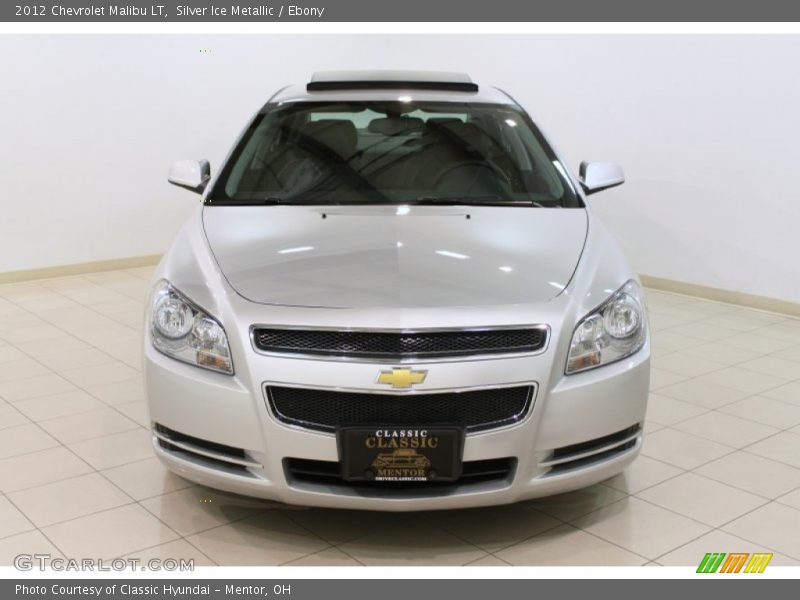 Silver Ice Metallic / Ebony 2012 Chevrolet Malibu LT