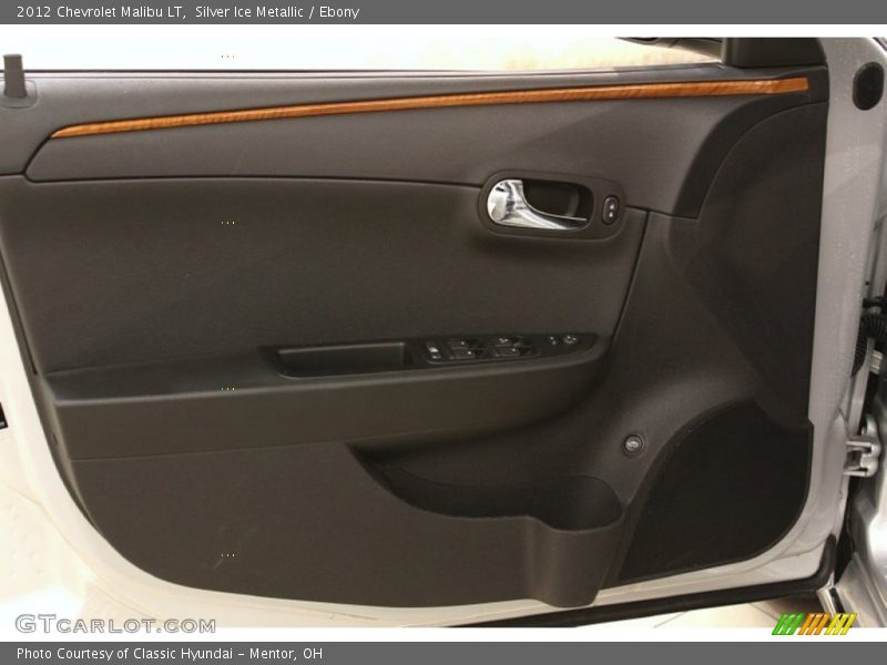 Silver Ice Metallic / Ebony 2012 Chevrolet Malibu LT