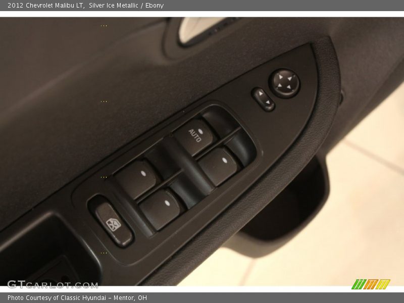 Silver Ice Metallic / Ebony 2012 Chevrolet Malibu LT
