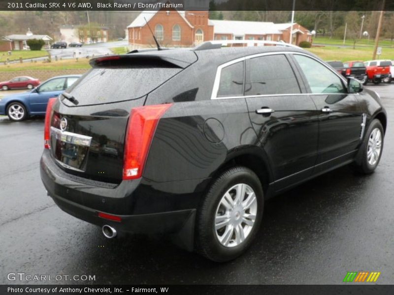 Black Raven / Ebony/Titanium 2011 Cadillac SRX 4 V6 AWD