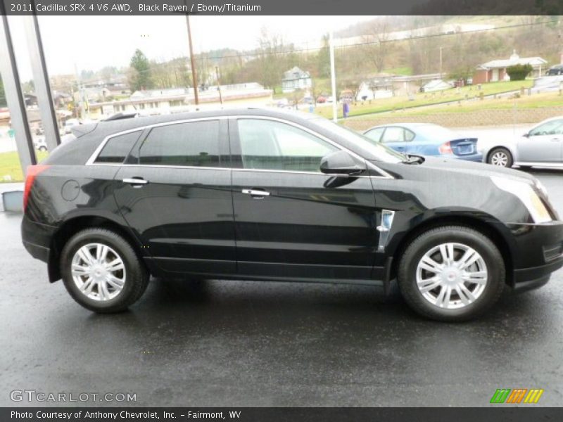Black Raven / Ebony/Titanium 2011 Cadillac SRX 4 V6 AWD