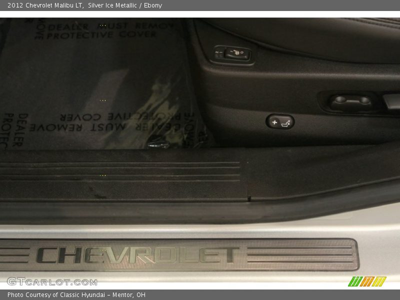 Silver Ice Metallic / Ebony 2012 Chevrolet Malibu LT