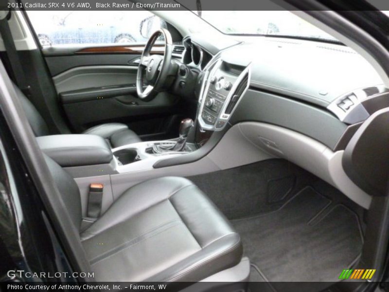 Black Raven / Ebony/Titanium 2011 Cadillac SRX 4 V6 AWD