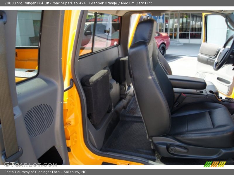 Grabber Orange / Medium Dark Flint 2008 Ford Ranger FX4 Off-Road SuperCab 4x4