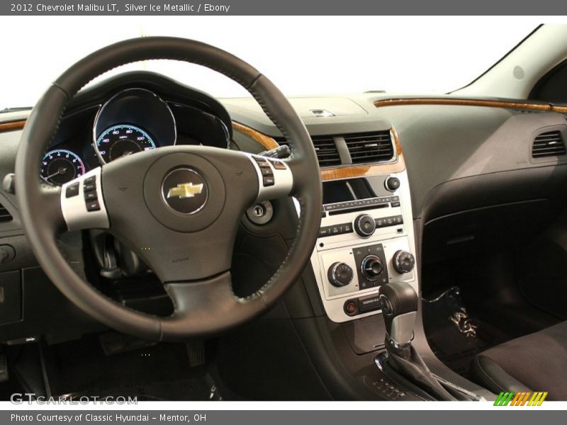 Dashboard of 2012 Malibu LT