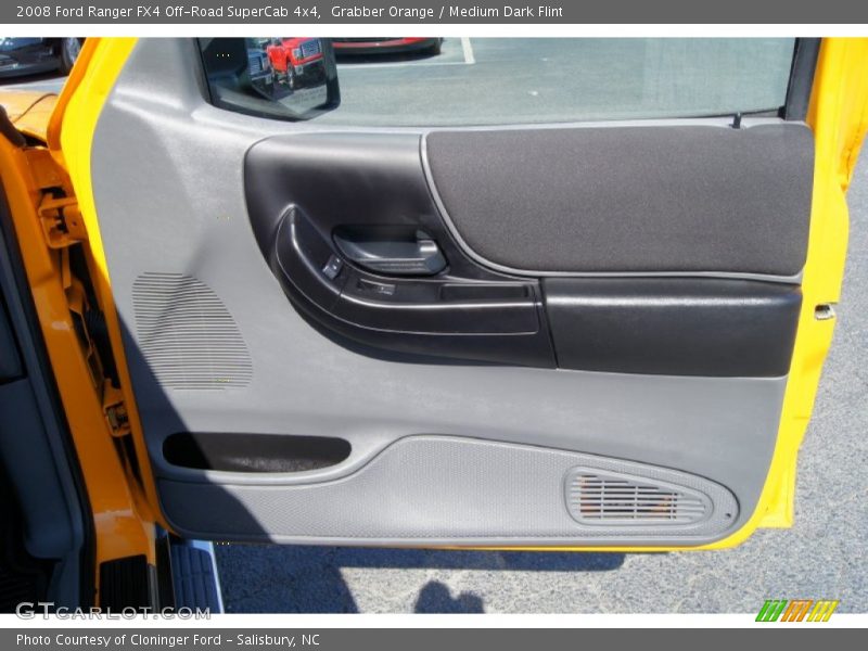 Grabber Orange / Medium Dark Flint 2008 Ford Ranger FX4 Off-Road SuperCab 4x4