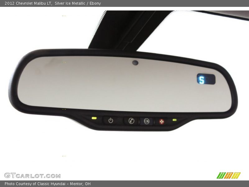 Silver Ice Metallic / Ebony 2012 Chevrolet Malibu LT