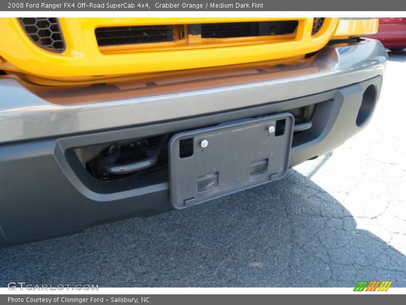 Grabber Orange / Medium Dark Flint 2008 Ford Ranger FX4 Off-Road SuperCab 4x4