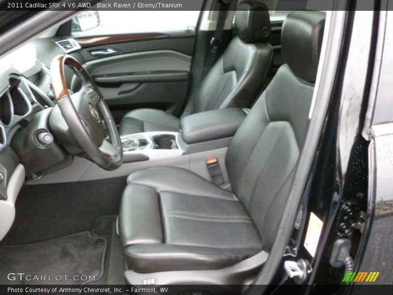 Black Raven / Ebony/Titanium 2011 Cadillac SRX 4 V6 AWD