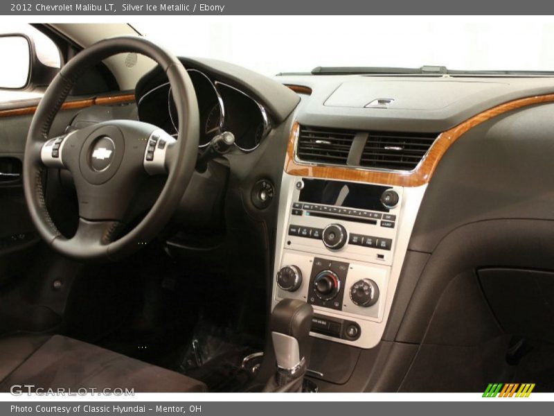Silver Ice Metallic / Ebony 2012 Chevrolet Malibu LT
