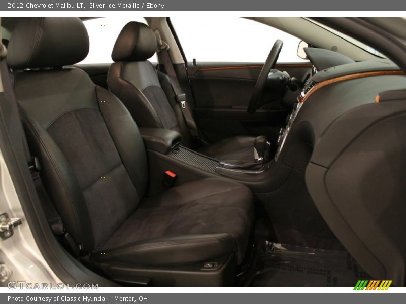 Silver Ice Metallic / Ebony 2012 Chevrolet Malibu LT