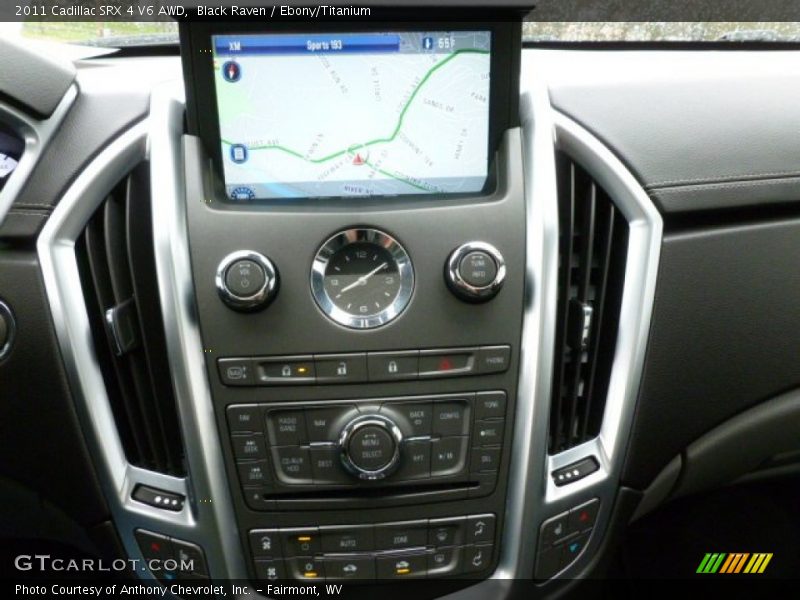 Black Raven / Ebony/Titanium 2011 Cadillac SRX 4 V6 AWD