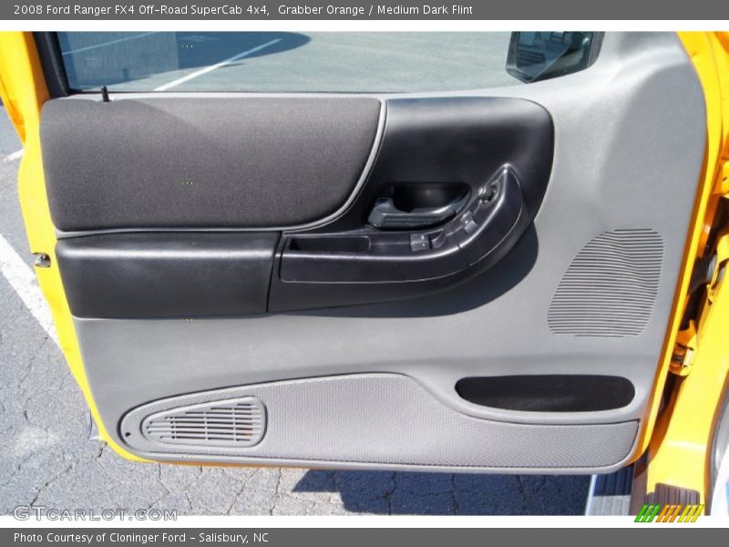 Grabber Orange / Medium Dark Flint 2008 Ford Ranger FX4 Off-Road SuperCab 4x4
