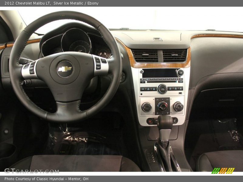 Silver Ice Metallic / Ebony 2012 Chevrolet Malibu LT