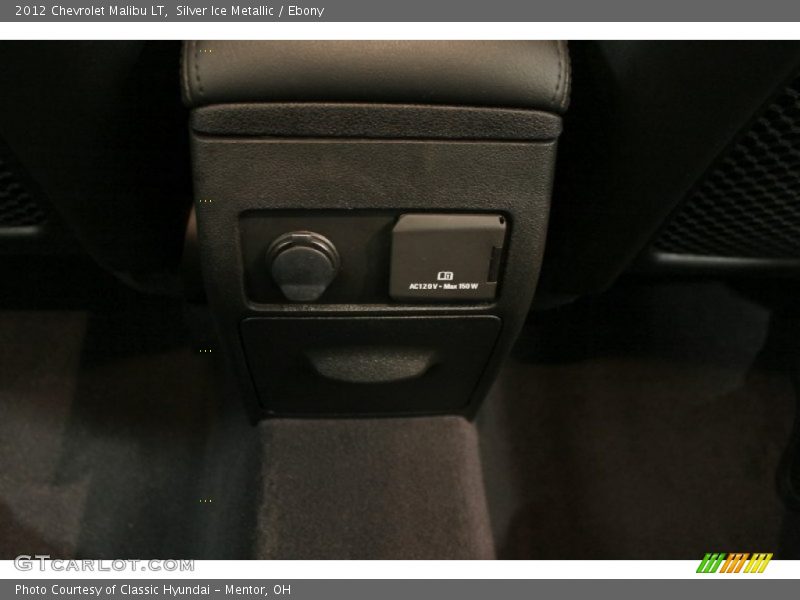 Silver Ice Metallic / Ebony 2012 Chevrolet Malibu LT