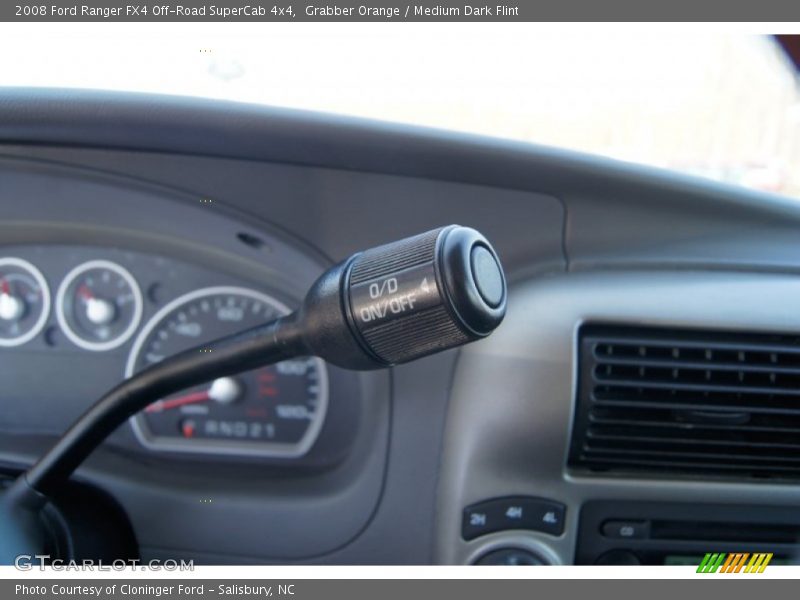  2008 Ranger FX4 Off-Road SuperCab 4x4 5 Speed Automatic Shifter