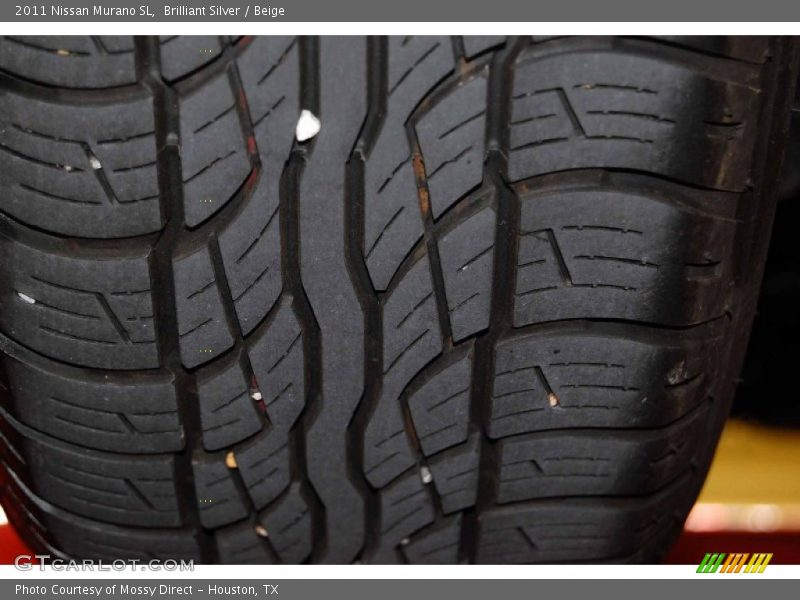 Brilliant Silver / Beige 2011 Nissan Murano SL