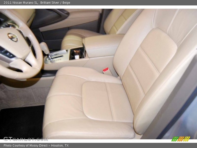 Brilliant Silver / Beige 2011 Nissan Murano SL