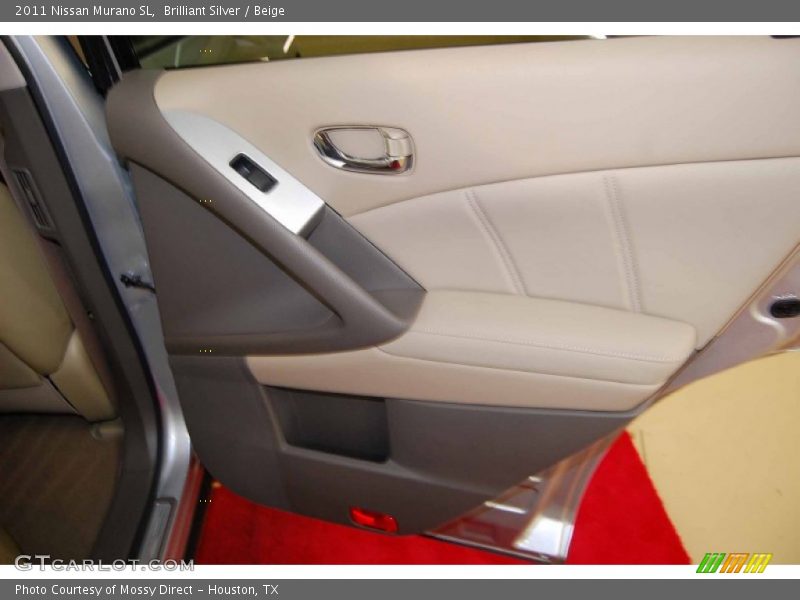 Brilliant Silver / Beige 2011 Nissan Murano SL