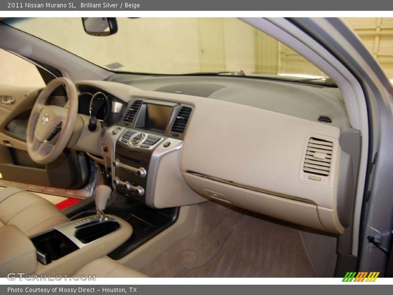 Brilliant Silver / Beige 2011 Nissan Murano SL