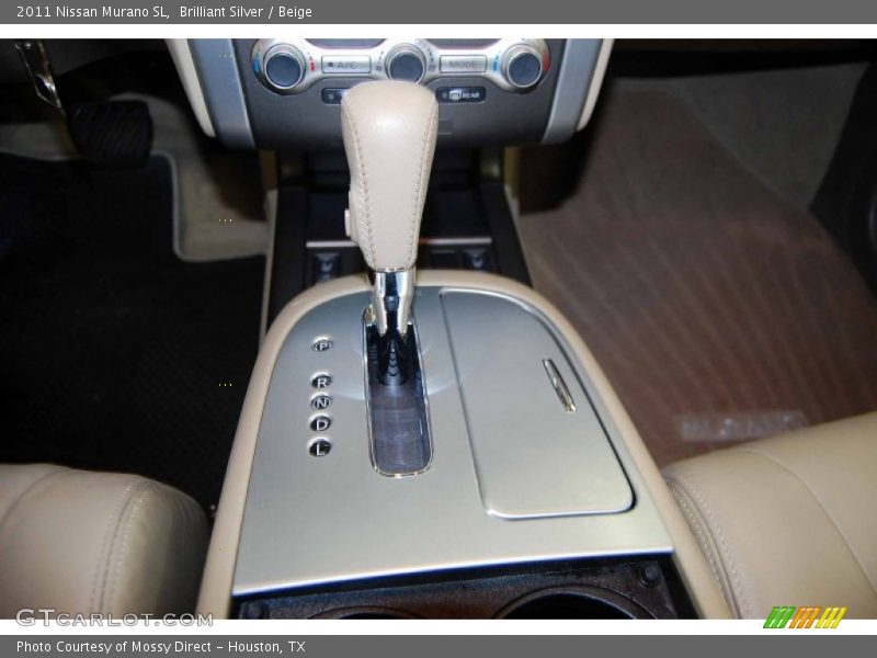 Brilliant Silver / Beige 2011 Nissan Murano SL