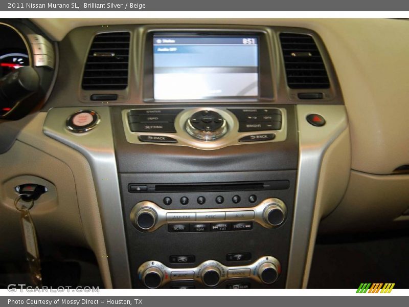 Brilliant Silver / Beige 2011 Nissan Murano SL