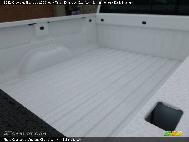 Summit White / Dark Titanium 2012 Chevrolet Silverado 1500 Work Truck Extended Cab 4x4