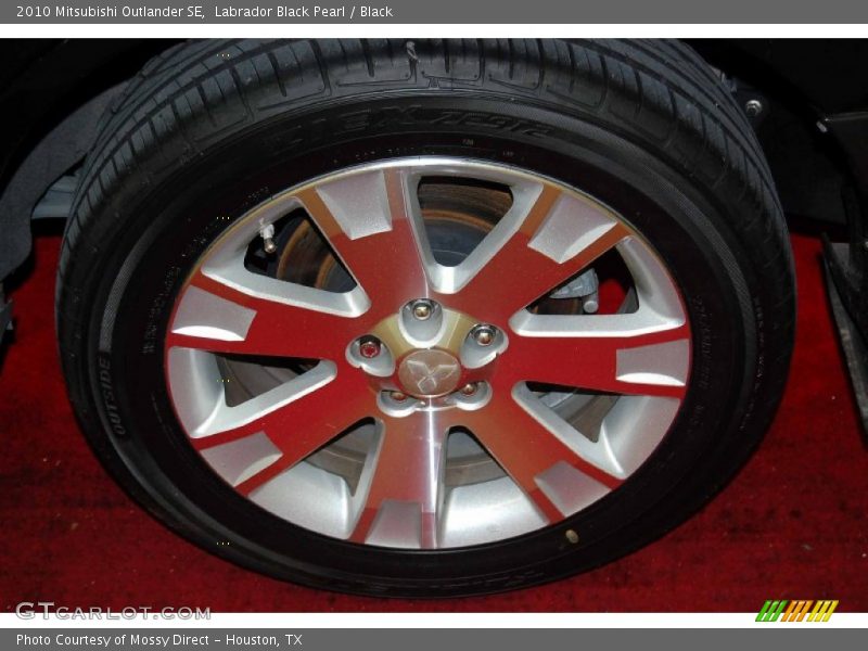 Labrador Black Pearl / Black 2010 Mitsubishi Outlander SE
