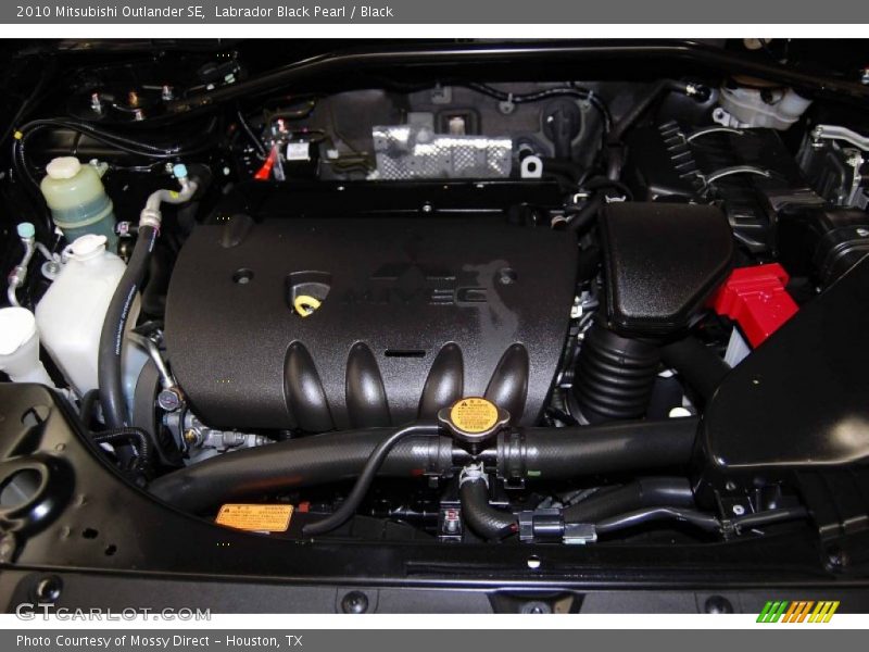 Labrador Black Pearl / Black 2010 Mitsubishi Outlander SE
