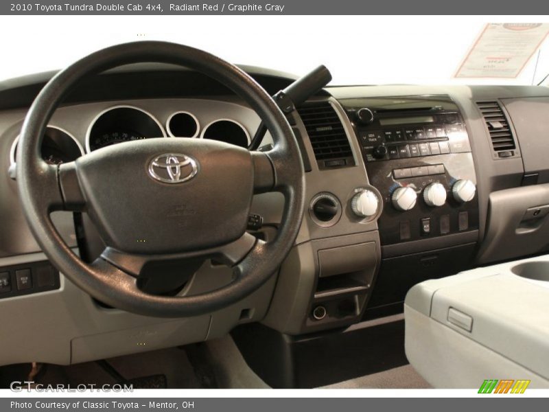 Dashboard of 2010 Tundra Double Cab 4x4
