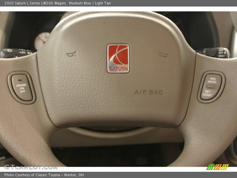 Medium Blue / Light Tan 2003 Saturn L Series LW300 Wagon