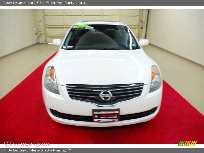 Winter Frost Pearl / Charcoal 2009 Nissan Altima 2.5 SL
