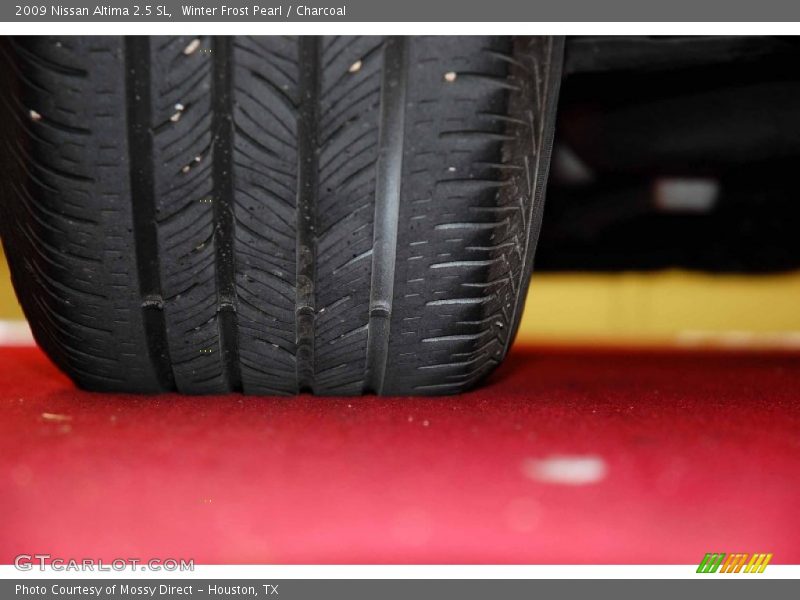 Winter Frost Pearl / Charcoal 2009 Nissan Altima 2.5 SL