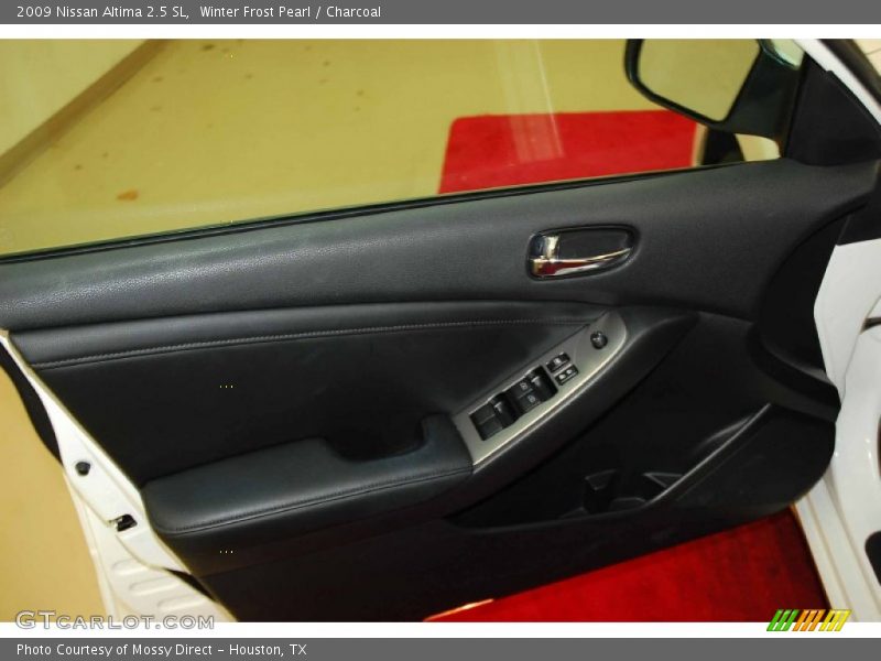 Winter Frost Pearl / Charcoal 2009 Nissan Altima 2.5 SL