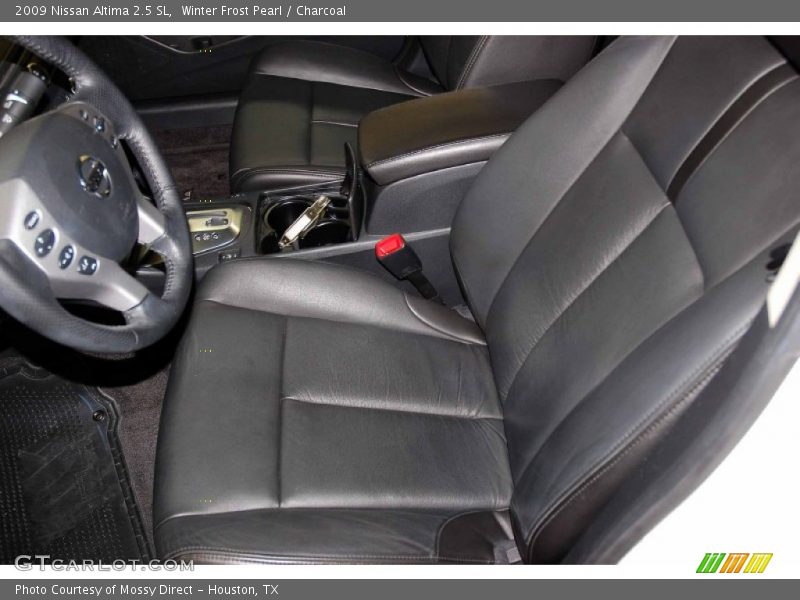 Winter Frost Pearl / Charcoal 2009 Nissan Altima 2.5 SL