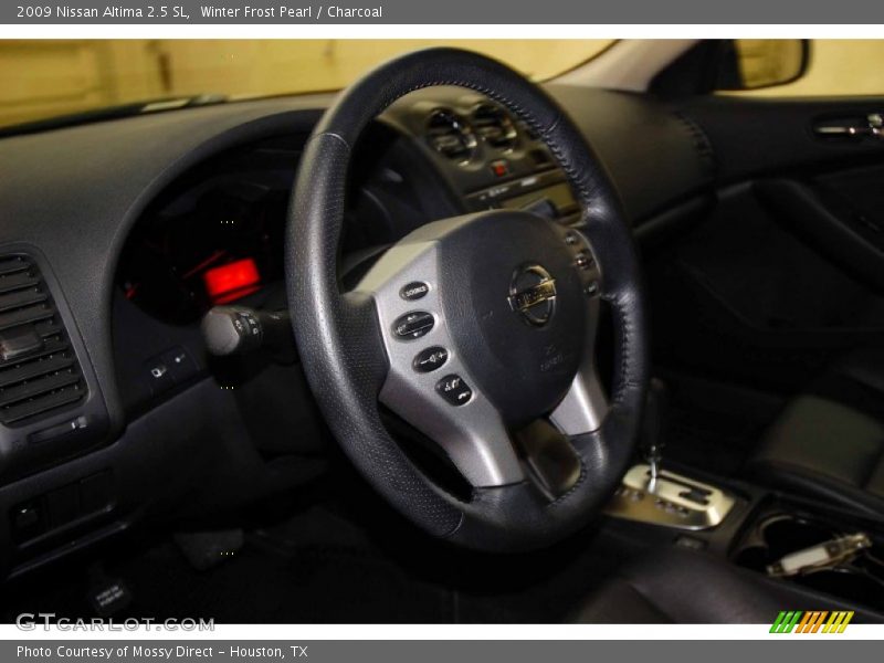 Winter Frost Pearl / Charcoal 2009 Nissan Altima 2.5 SL