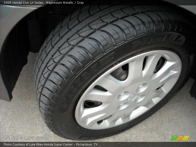 Magnesium Metallic / Gray 2005 Honda Civic LX Sedan