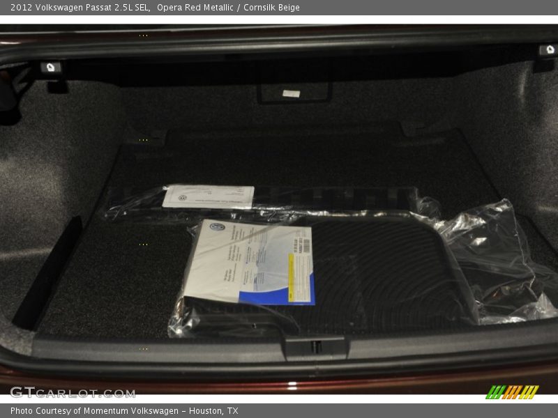 Opera Red Metallic / Cornsilk Beige 2012 Volkswagen Passat 2.5L SEL