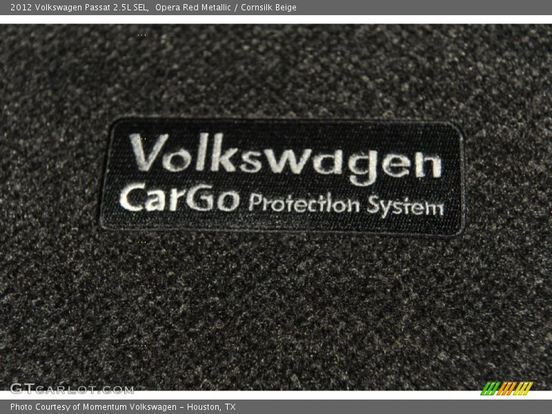 Opera Red Metallic / Cornsilk Beige 2012 Volkswagen Passat 2.5L SEL