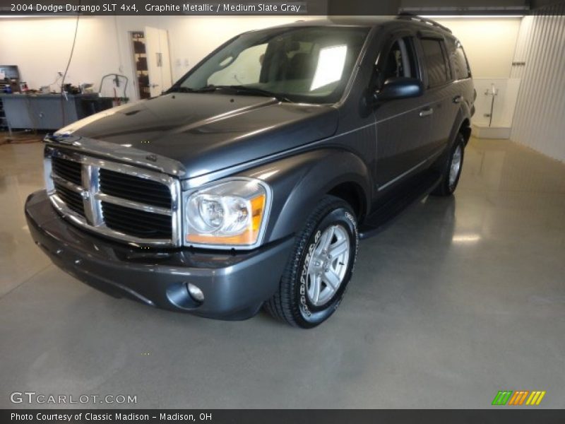 Graphite Metallic / Medium Slate Gray 2004 Dodge Durango SLT 4x4