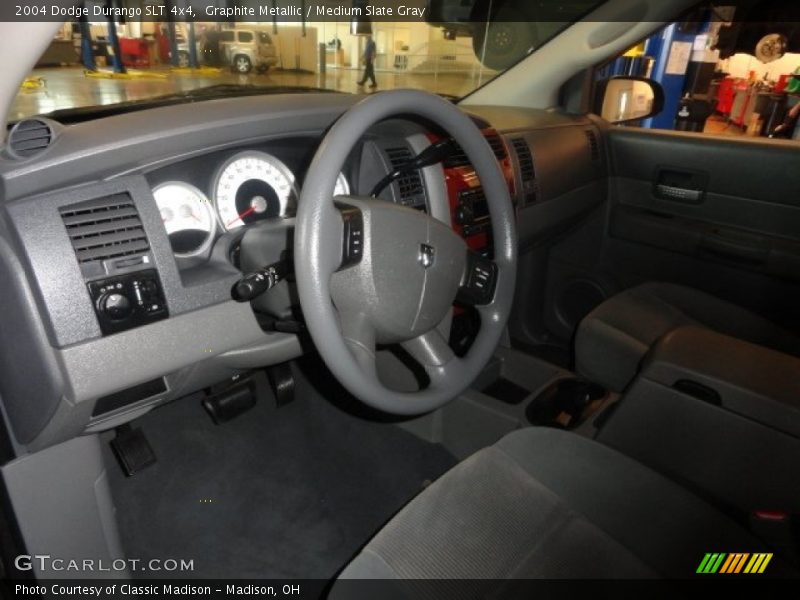 Graphite Metallic / Medium Slate Gray 2004 Dodge Durango SLT 4x4