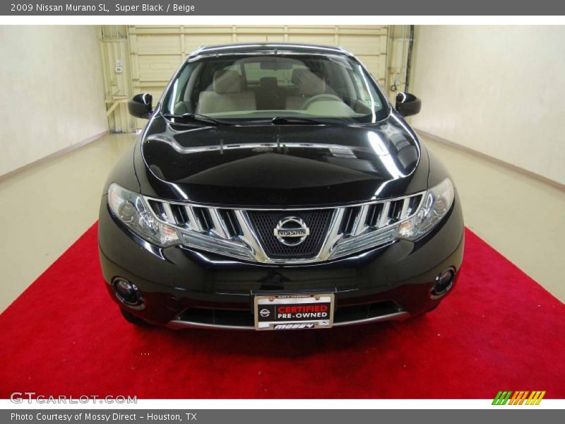 Super Black / Beige 2009 Nissan Murano SL