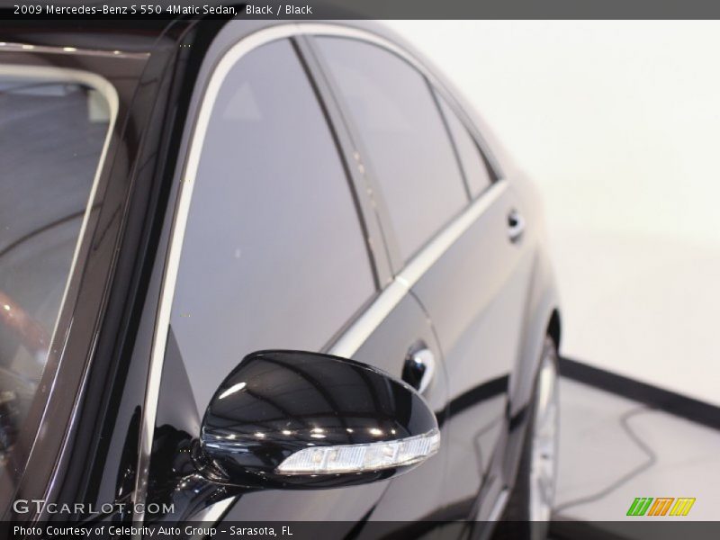 Black / Black 2009 Mercedes-Benz S 550 4Matic Sedan