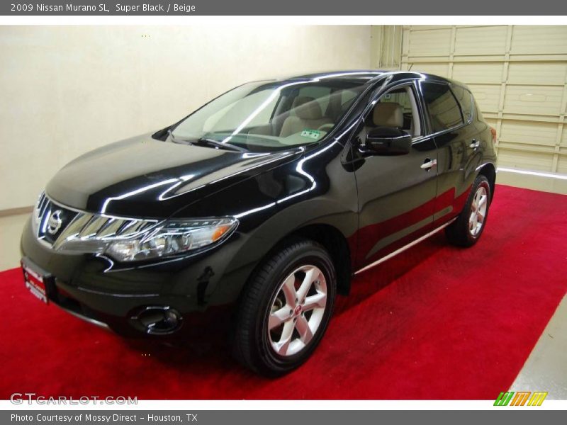 Super Black / Beige 2009 Nissan Murano SL