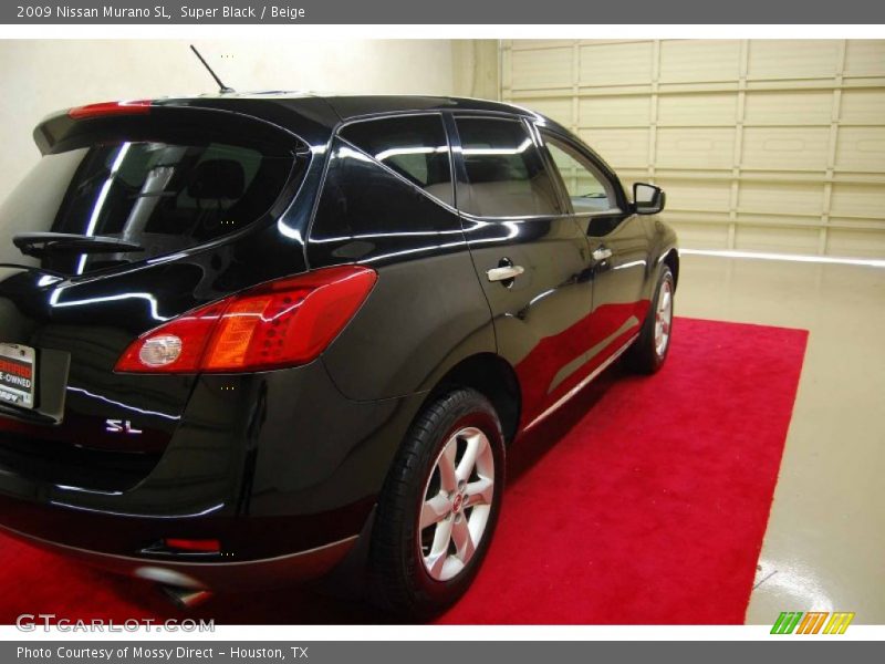 Super Black / Beige 2009 Nissan Murano SL