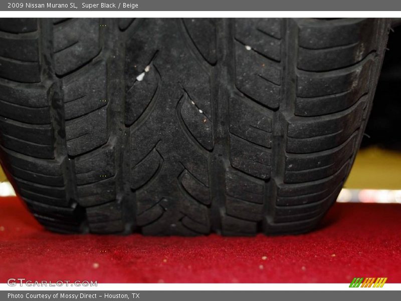 Super Black / Beige 2009 Nissan Murano SL