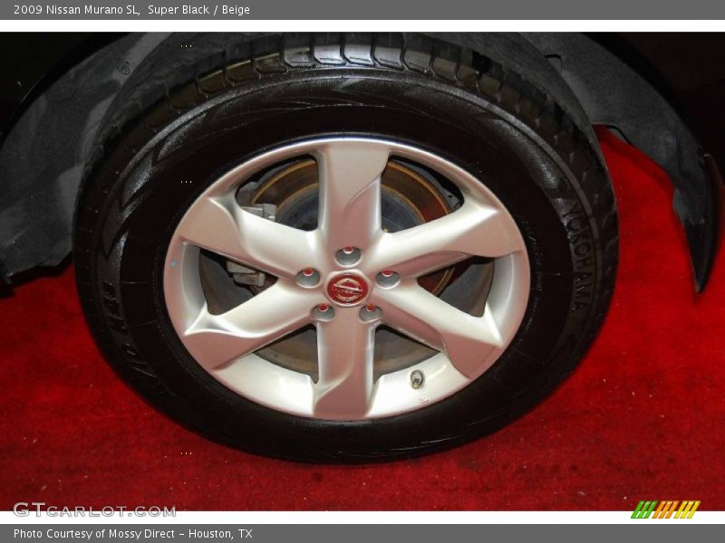Super Black / Beige 2009 Nissan Murano SL