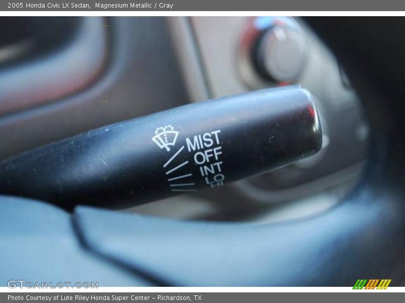 Magnesium Metallic / Gray 2005 Honda Civic LX Sedan