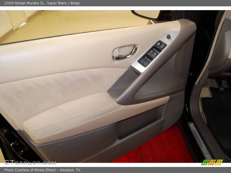 Super Black / Beige 2009 Nissan Murano SL