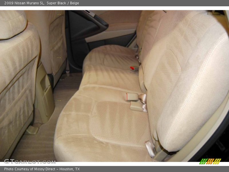 Super Black / Beige 2009 Nissan Murano SL
